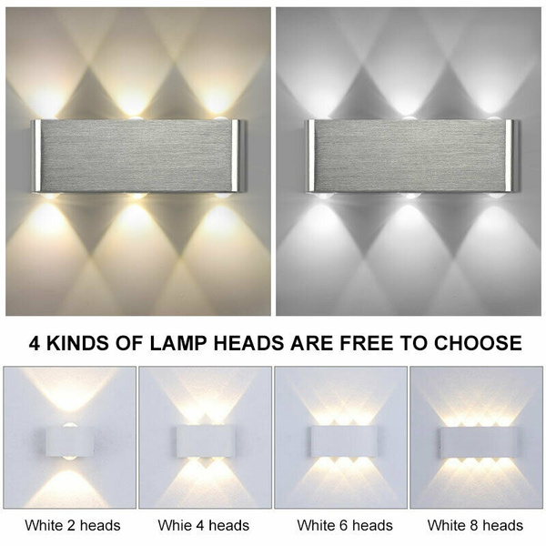 6W LED Wandleuchte Treppenleuchten Dechkenlampe Wandbeleuchtung Effektlampe 