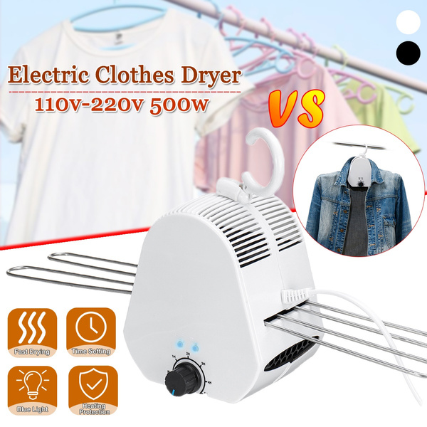 15kg Portable Electric Clothes Dryer Travel Fast Dryer Folding Hanger Laundry Drying Rack Ptc 110v 220v 500w Wish