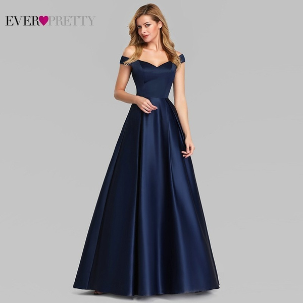 Blue Vintage Prom Dress