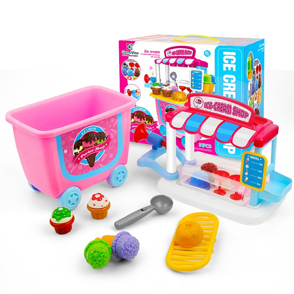 food cart play set