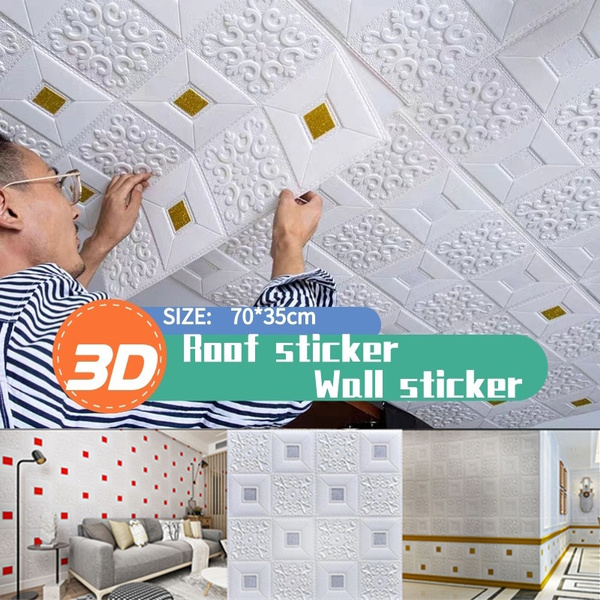 Cartoon Stars Moons Crystal 3d Wall Stickers Children's Room Ceiling  Decoration Stickers Decor DIY Home Decor Wall Sticker - AliExpress