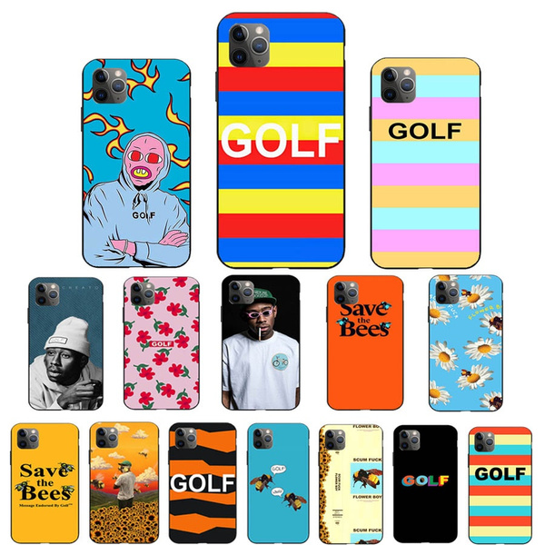 Graffiti Pattern Rapper Tyler The Creator GOLF Bees Case for IPhone 11 11Pro Max XS Max XS XR X 8 7 6 6S Plus HuaWei P30 Samsung S10 Plus Handyh lle