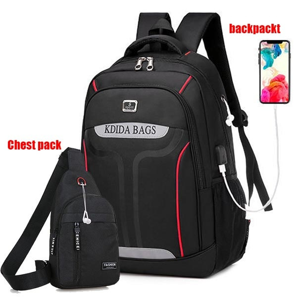 large capacity school backpack