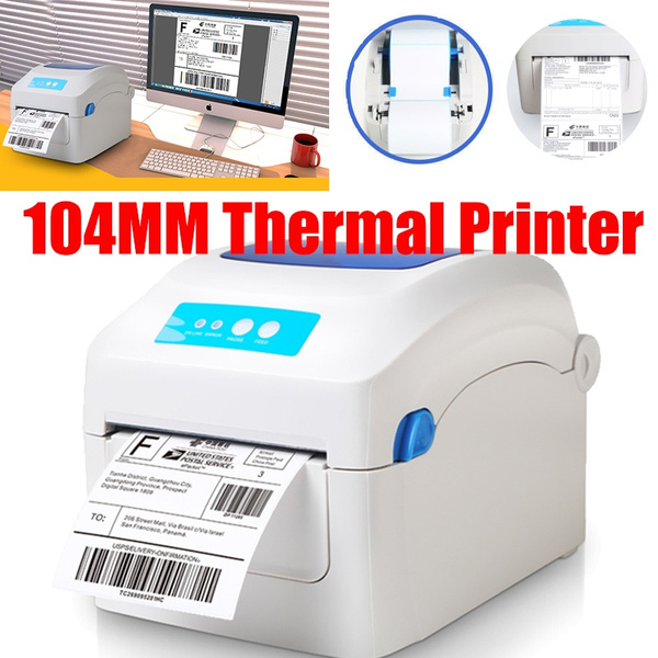 Newest 104MM Electronic Printer Express Label Bar Code Printer Self