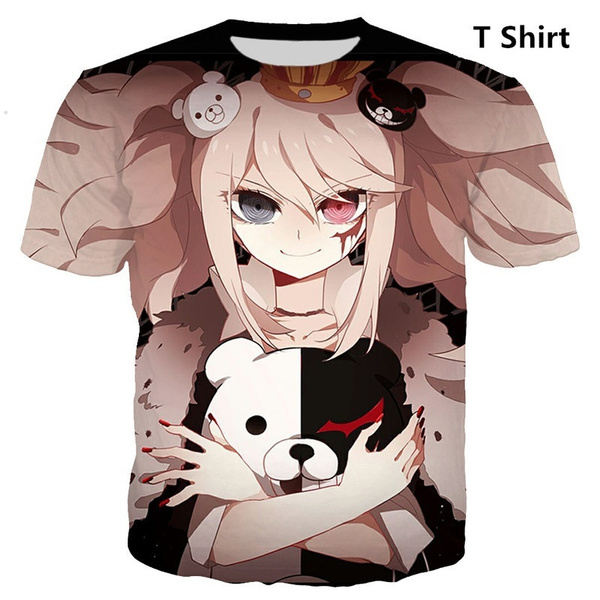 Hot Sale 3D Print Anime Danganronpa Junko Enoshima Men Women Casual Hoodie T Shirt Wish