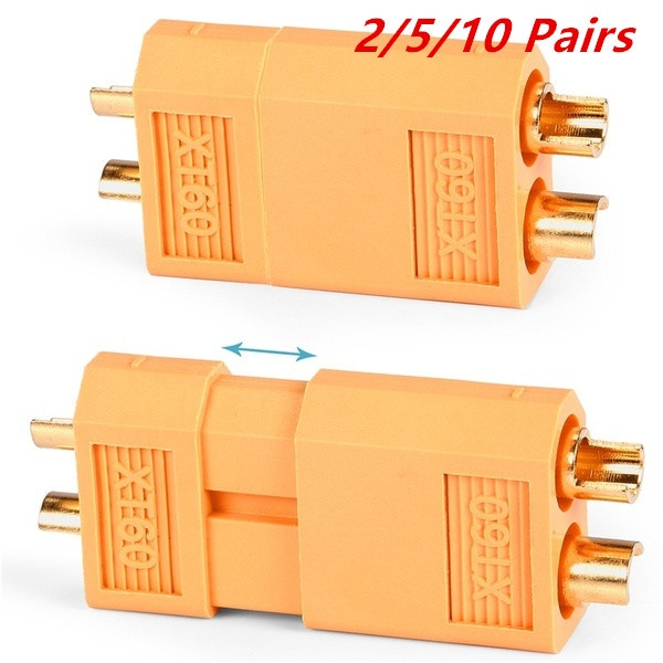 2/5/10Pairs XT60 Male&Female Bullet Connectors Plugs for RC Lipo Battery NEW 
