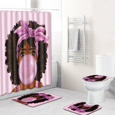 pink, Shower, Bathroom, Bathroom Accessories