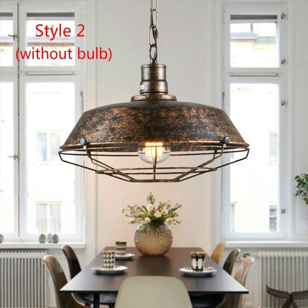3 Styles Ceiling Lamp Retro Lights Restaurant Pendant Fixture Shade Vintage Wish 3 Styles Ceiling Lamp Retro, Cottage Style Ceiling Lamp Shades