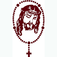rosarybead, Home & Kitchen, jesuschrist, decoration