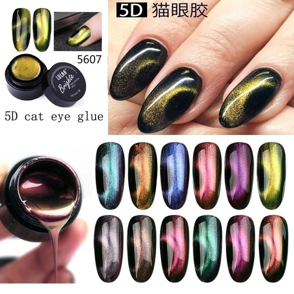 Magic 5D Cat Eye Gel Cat Eye Nail Glue Star Sky Dan Dan Phototherapy