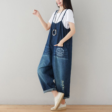 harempantsjumpsuitwomen, Korea fashion, Plus Size, womens jeans