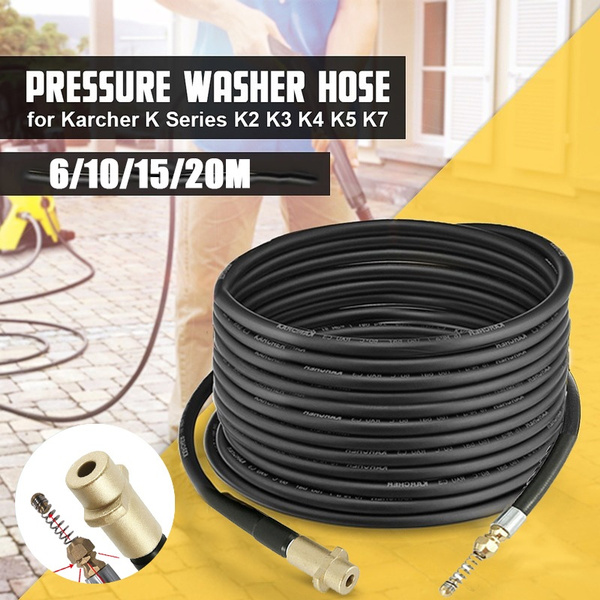 Pressure Washer Sewer Drain Cleaning Hose Pipe Tube Cleaner For Karcher K Series 