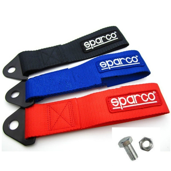 Sparco Towing Rope High Strength Nylon OMP JDM Trailer Tow Ropes
