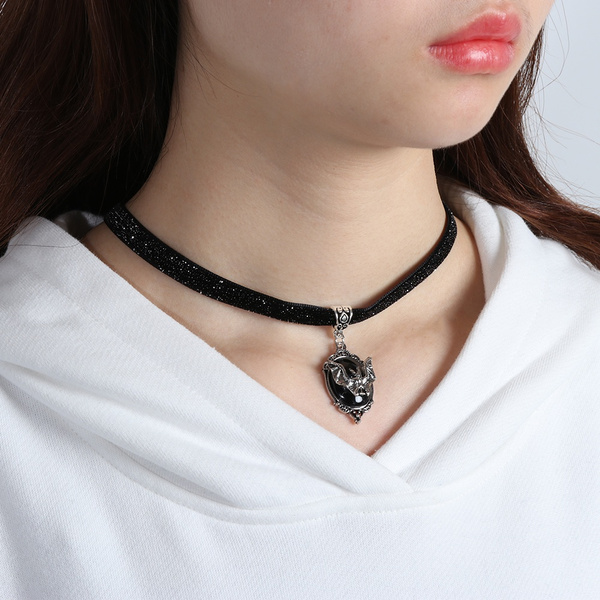 Cameo Gothic Necklaces for Women