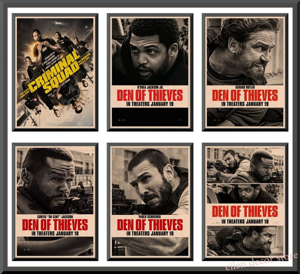 Den of Thieves Large Movie Poster Art Print A0 A1 A2 A3 A4 Maxi 