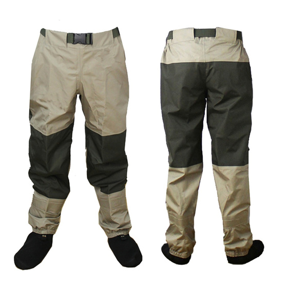 3 Layer Breathable Waterproof Fly Fishing Waist Waders
