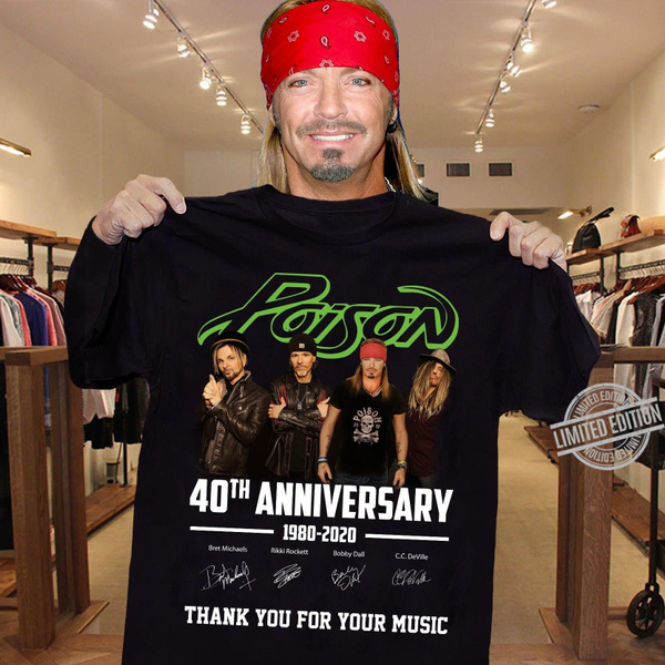 Poison 2025 t shirt