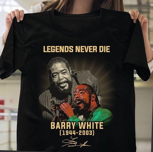 Barry white t hot sale shirt