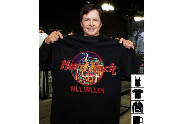 hard rock cafe hill valley shirt