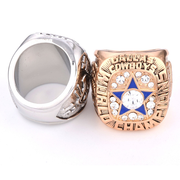 European Popular Rings Fans Nian Dallas Cowboys NFL 1971 Super