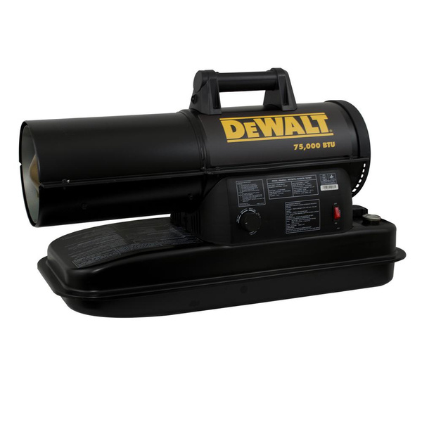 Refurbished DEWALT DXH75KTHC 75,000 BTU Forced Air Kerosene Portable Heater  | Wish