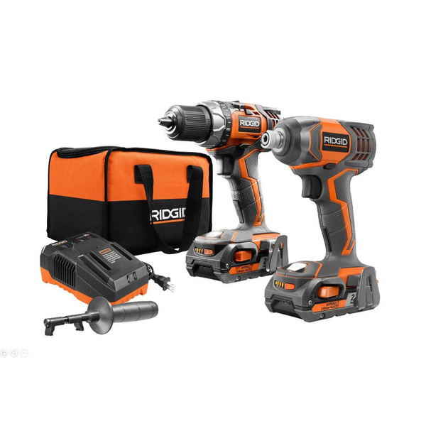 Refurbished RIDGID R96021 18 Volt Lithium Ion Cordless Drill