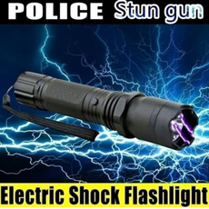 Flashlight, stungun, led, electricshock