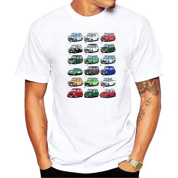 2020 austin mini printed tshirt Men s Summer Style austin mini Cooper Austin Classic Car T Shirt Short Sleeve Tee