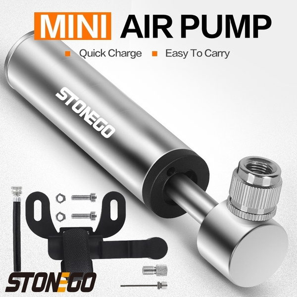 Portable Pocket BikePump 120 PSI High Pressure, Mini Bike Pump Fits