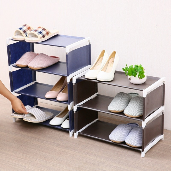 3 4 Layer Oversized Non Woven Shoe Rack Detachable Shoe Rack Living Room Cabinet Dustproof Multifunctional Shoe Rack Wish