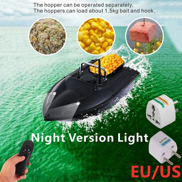 D11 Smart RC Bait Boat With Dual Motors, Rc Boat Fish Finder