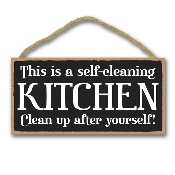 Kitchen Decor This Is A Self Cleaning Kitchen Hanging Wall Art   5e59ed2707f8142ea3864d11 Large 