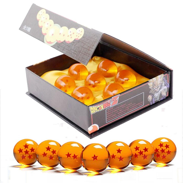 Dragon Ball Z Crystal Dragon Balls 7 Stars 7pcs Anime 3.5cm Dragon Balls 