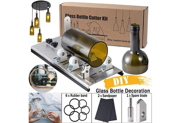 Wine Beer Glass Bottle Cutter Tool Professional Bottles Cutting Glass  Bottle-cutter DIY Cuting Machine 2-11mm DIY Recycle Cutting Tool Kit