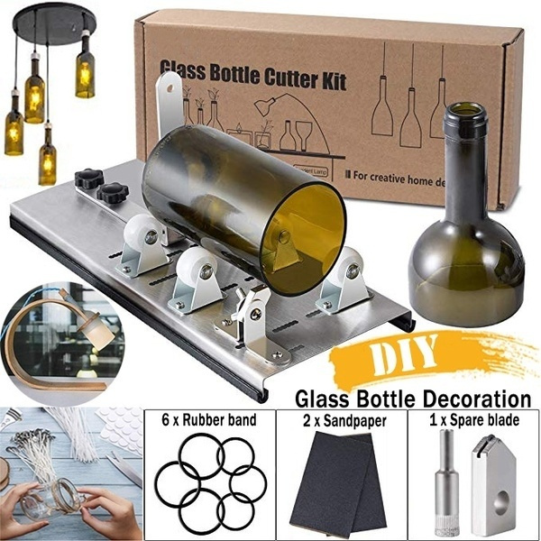 Wine Beer Glass Bottle Cutter Tool Professional Bottles Cutting Glass  Bottle-cutter DIY Cuting Machine 2-11mm DIY Recycle Cutting Tool Kit