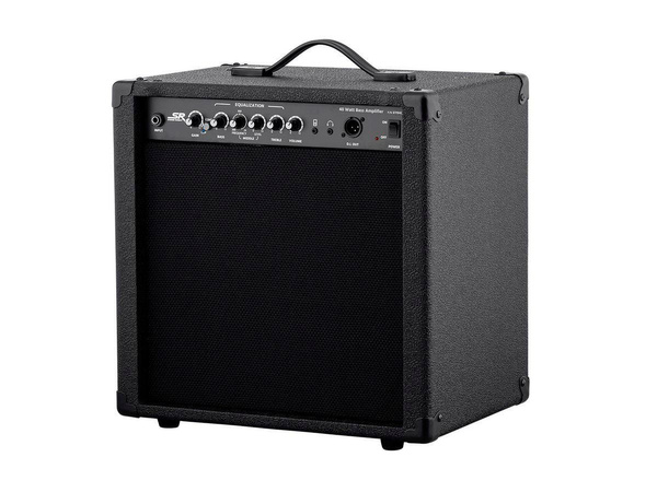 Monoprice 40-Watt 1x10 Bass Combo Amplifier, Built-in Compressor and ...