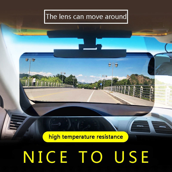 Sun Visor for Vehicle Anti-glare Mirror Anti-glare Driver Goggles  Sunglasses