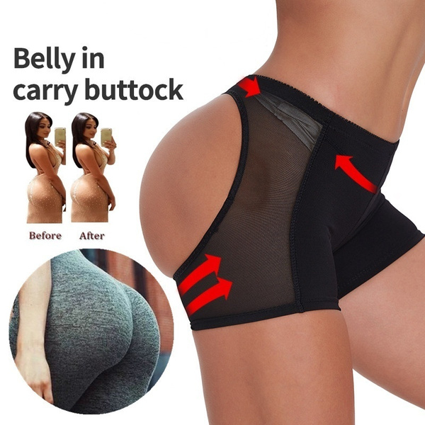 Sexy Lift Butt Shaper Booty Tummy Control Body Shorts Push Up Bum Lifter  Enhancer Buttock Pants Slimmer Shaperwear S-XXXL