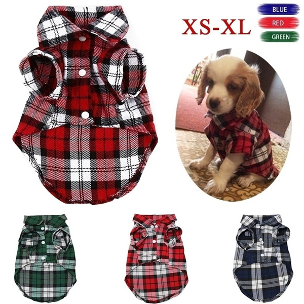 Alroman Dogs American Flag Shirts Blue Vest Stars and Stripes Clothing for Dogs Cats Tee S Dog Vacation Vest Male Dog T-Shirt Puppy Summer Clothes Boy Cotton Shirt Dog Cat Pet Small Apparel 