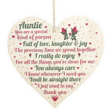 Heart, auntie, Ornament, aunty
