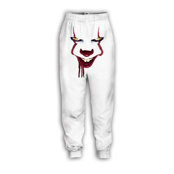 Details about   Clown movie 3D All Over Print Womens Mens Casual T-Shirt Joggers Pants And Suit