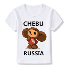 Cotton, Funny T Shirt, cheburashka, Cotton T Shirt
