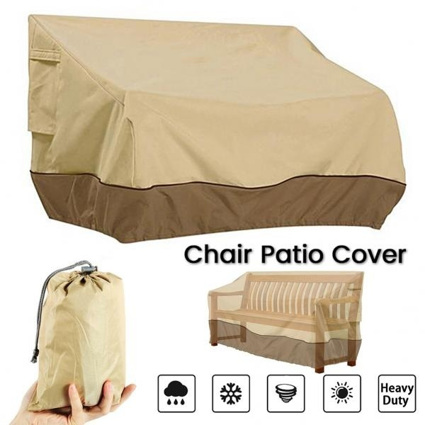Outdoor Garden Patio Furniture Waterproof Dustproof Foldable Chair Sofa