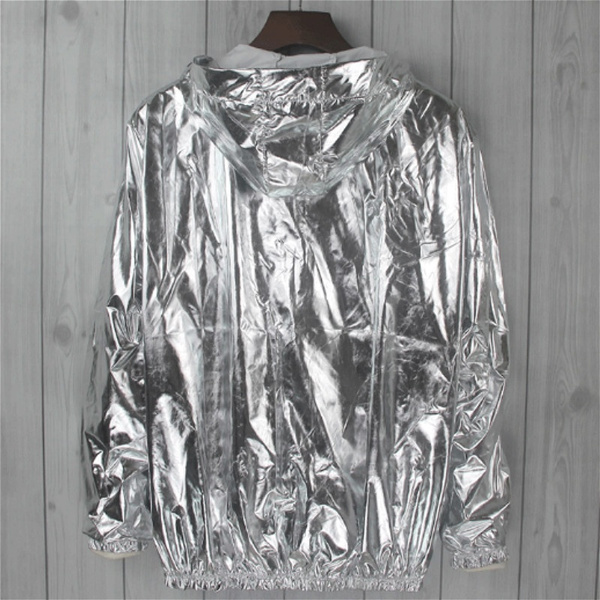 Shine time jacket Silver | Street Style Store | SSS