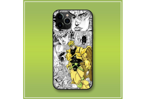 Jojos Bizarre Adventure Frosted Soft Edge Anime Phone Case for