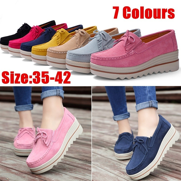 women's fashion platform sneakers
