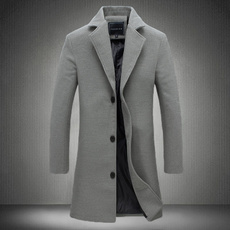 dust coat, Hombre, Outerwear, Long Coat