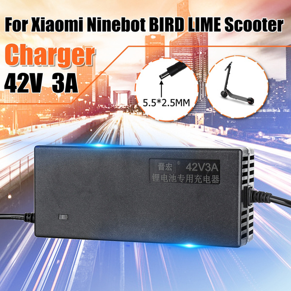 42V 3A Quick Power Battery Charger Adapter For Xiaomi Ninebot BIRD LIME