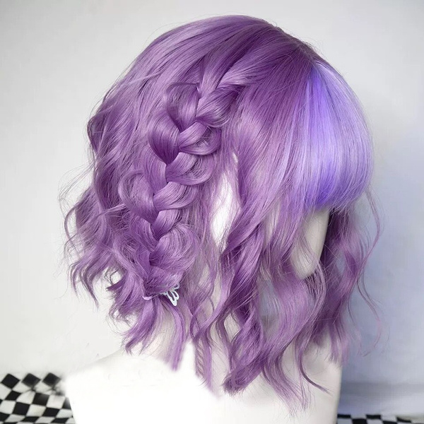 purple gradient wig