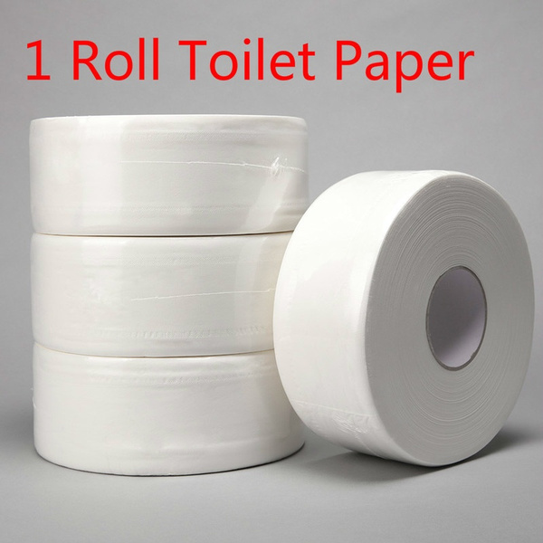 4Ply White Jumbo Toilet Paper High Capacity Toilet Paper 360